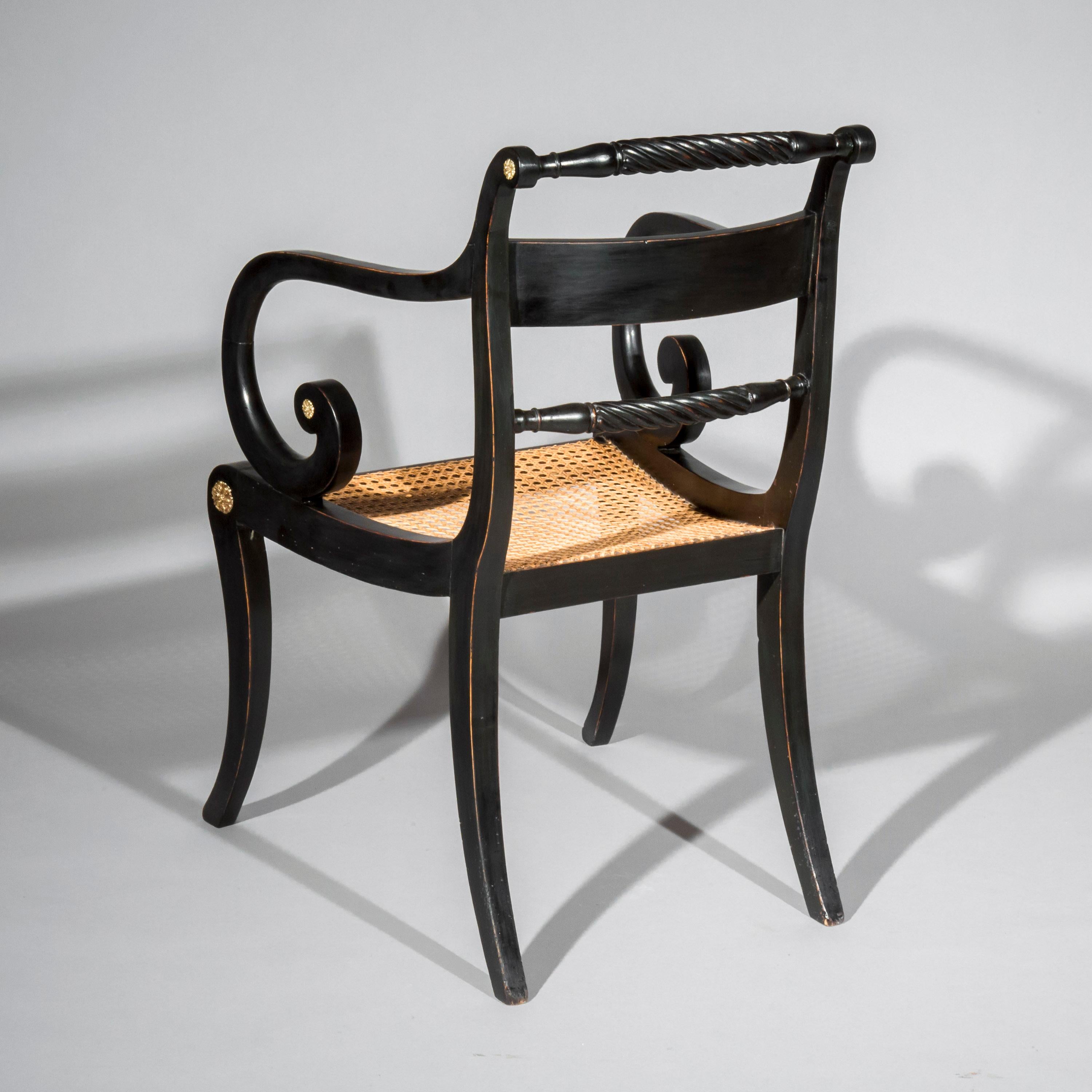 regency desk chair