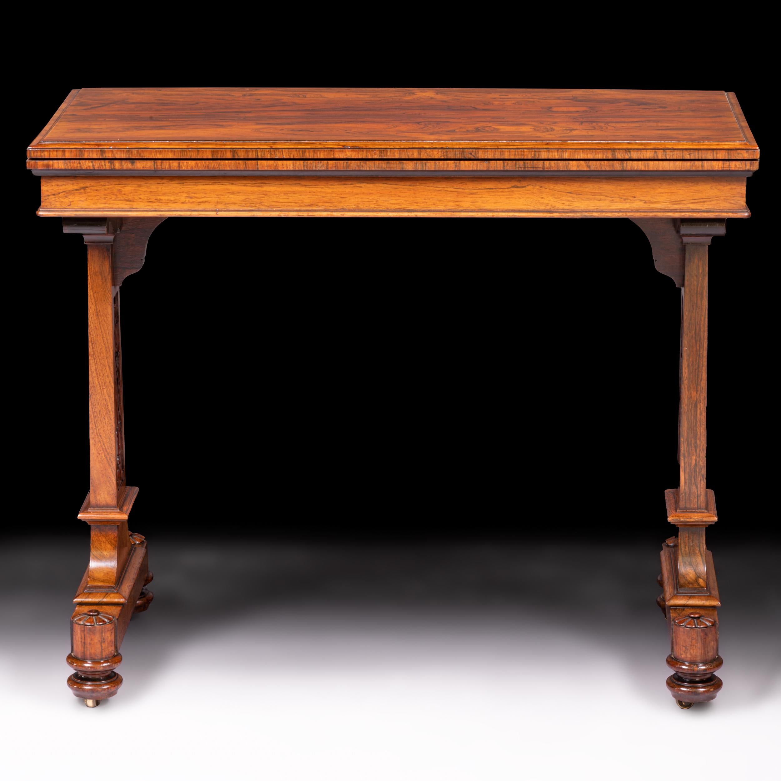 Early 19th Century English Regency Games Table by T & G Seddon In Excellent Condition For Sale In Dublin, IE