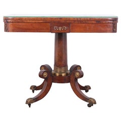 Early 19th Century English Regency Games Table