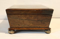Early 19th Century English Regency Jewelry Box