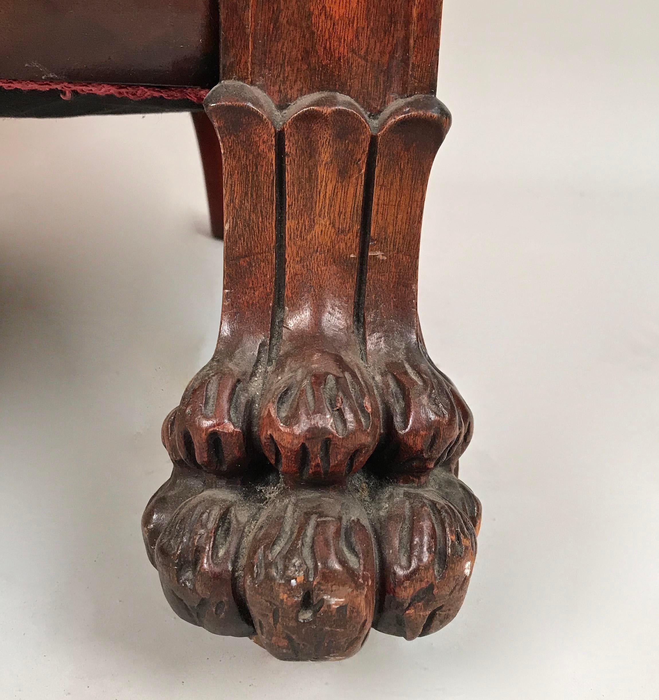 Early 19th Century English Regency Mahogany Tub Chair Armchair For Sale 2