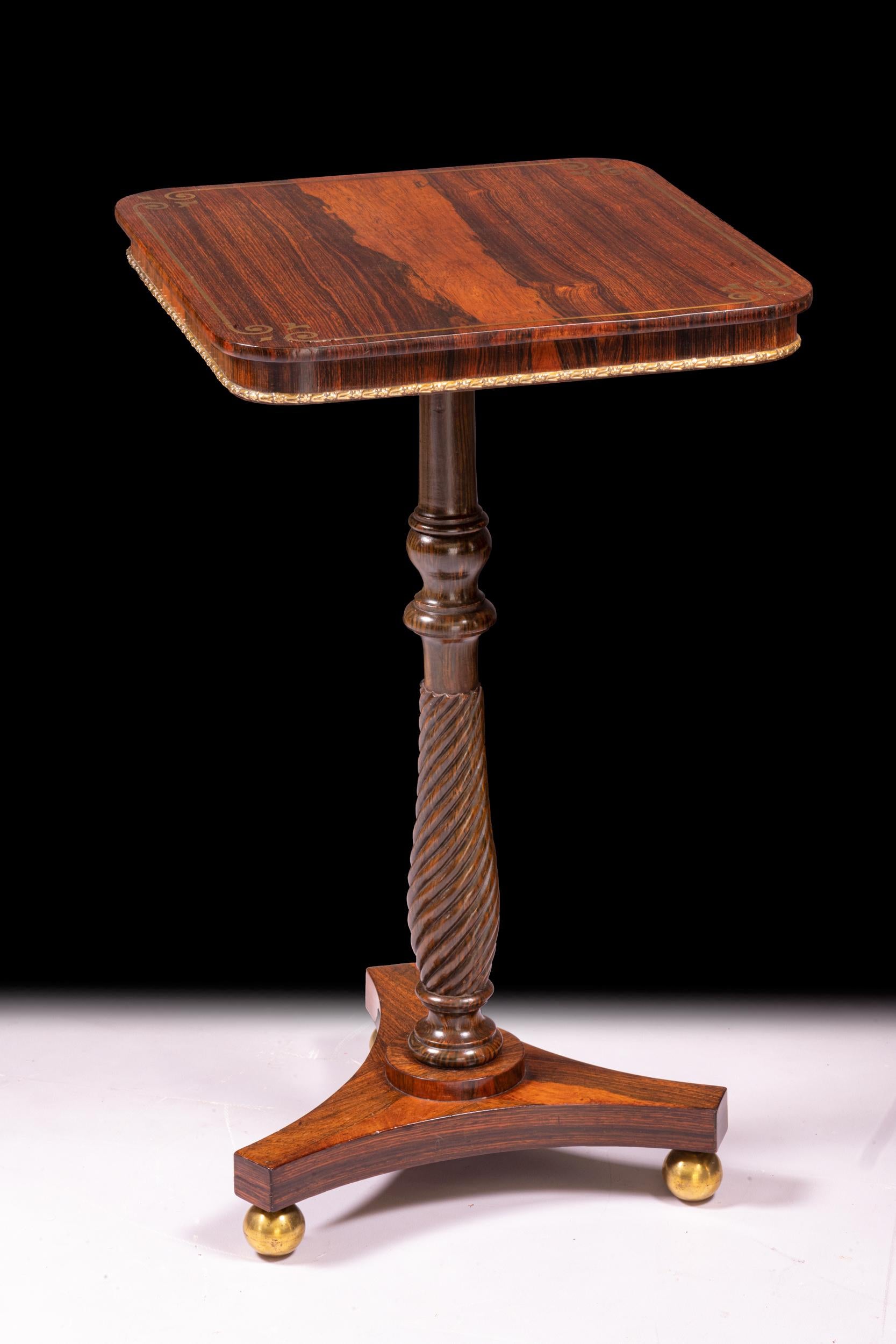 Early 19th Century English Regency Occasional Table Attributed To Marsh & Tatham In Excellent Condition In Dublin, IE