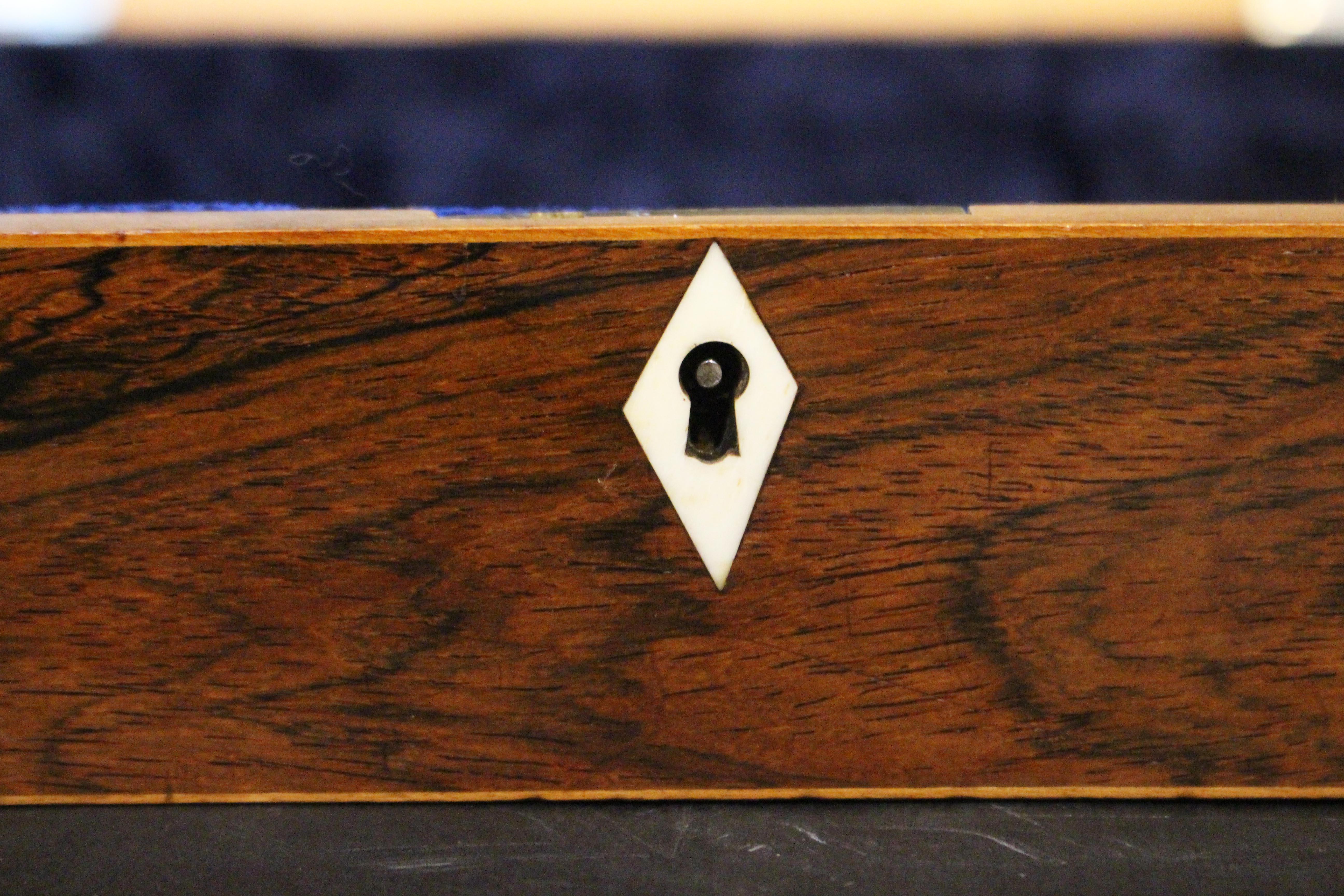 Early 19th Century English Regency Period Jewlery Box For Sale 1