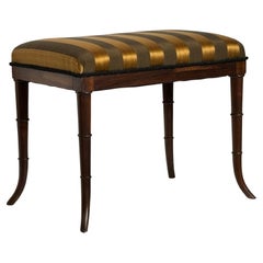 Early 19th Century English Regency Rosewood Footstool