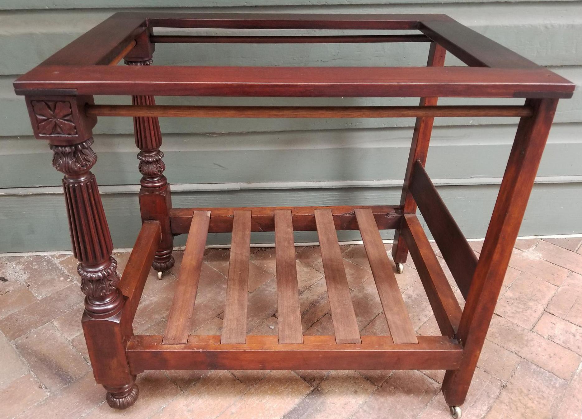 Early 19th Century English Regency Salesmen Sample Four Poster Bed with Canopy 2