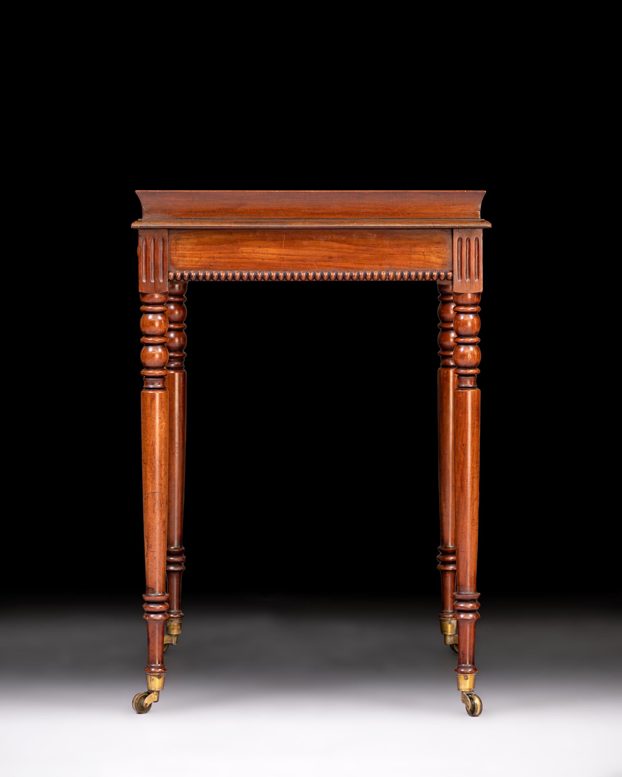 Early 19th Century English Regency Side Table Attributed to Gillows of Lancaster For Sale 2