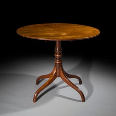 Early 19th Century English Regency Small Oval Table