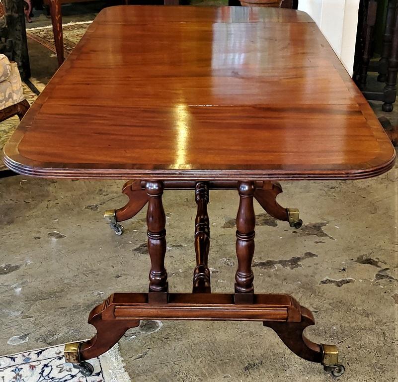 Early 19th Century English Regency Sofa Table For Sale 5