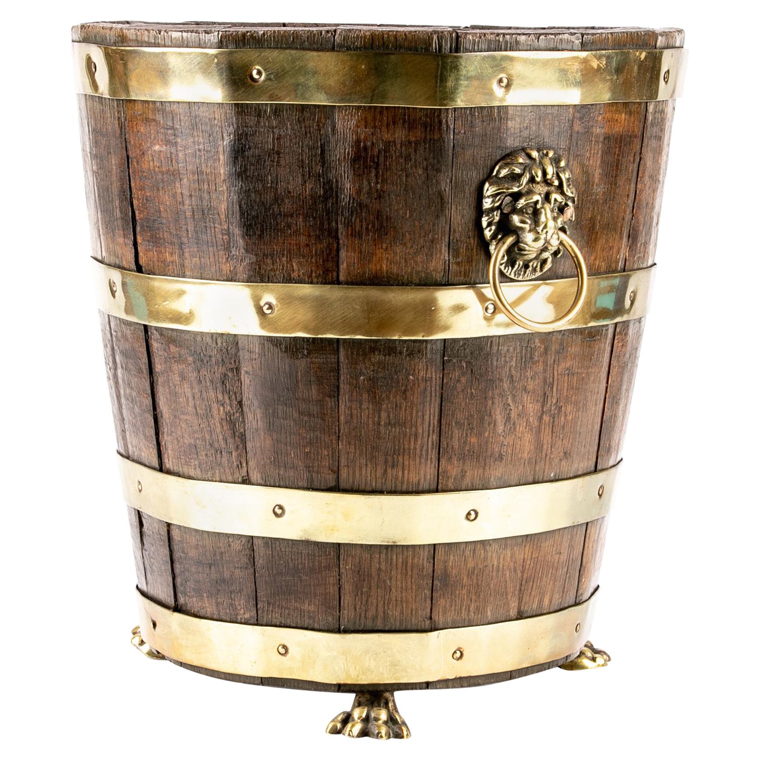 Early 19th Century English Regency Wine Bucket, circa 1810-1820