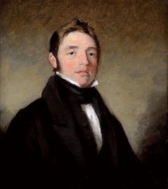 Portrait of a Young Gentleman - Early 19th Century English Old Master Painting