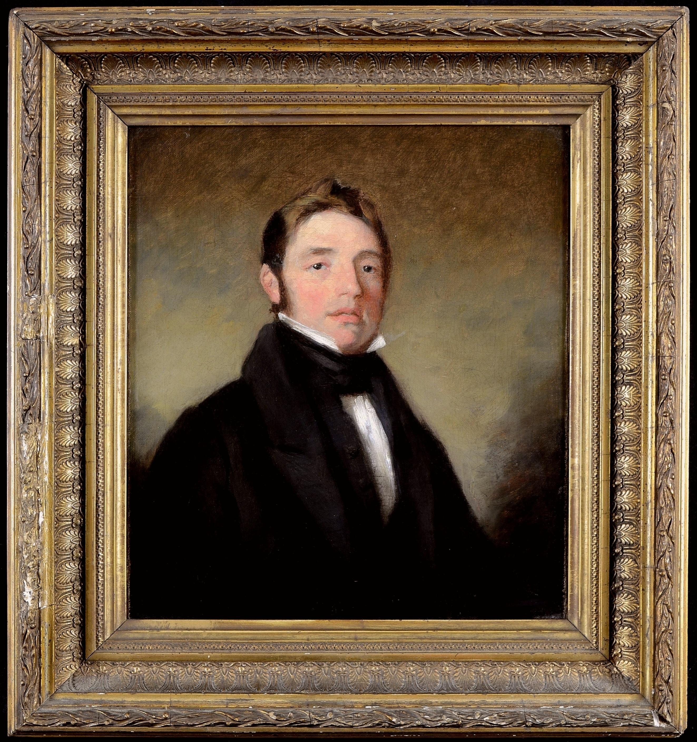 Portrait of a Young Gentleman - Early 19th Century English Old Master Painting