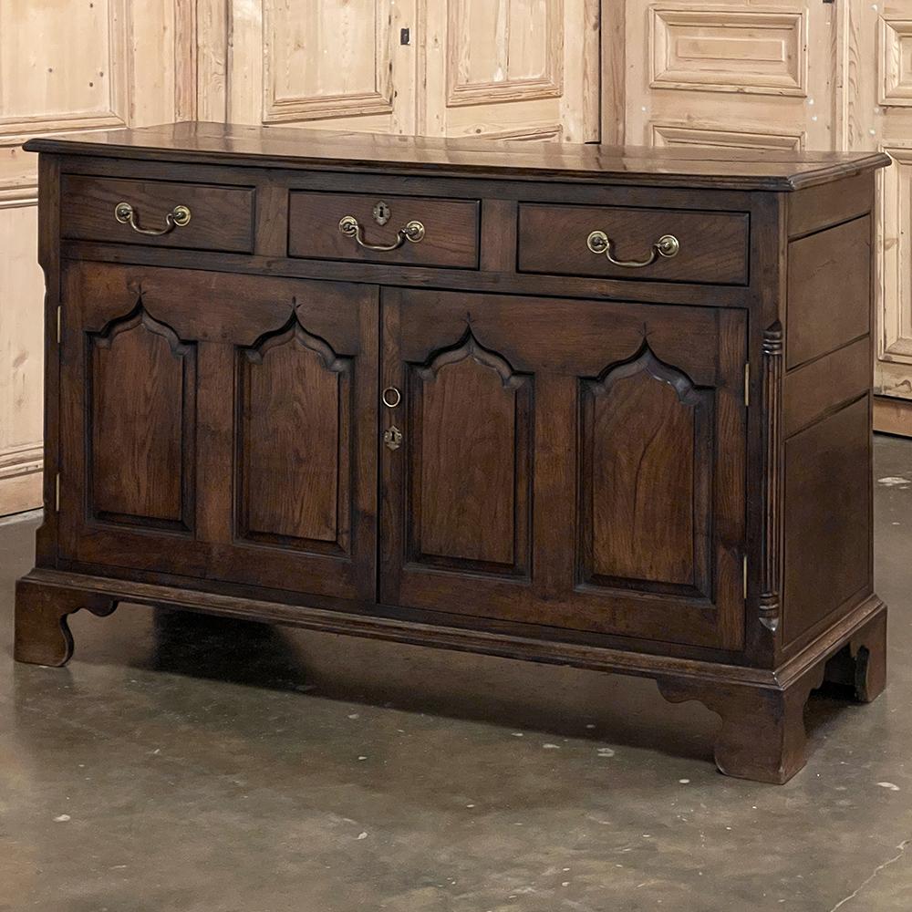 Hand-Crafted Early 19th Century English Sideboard ~ Credenza For Sale