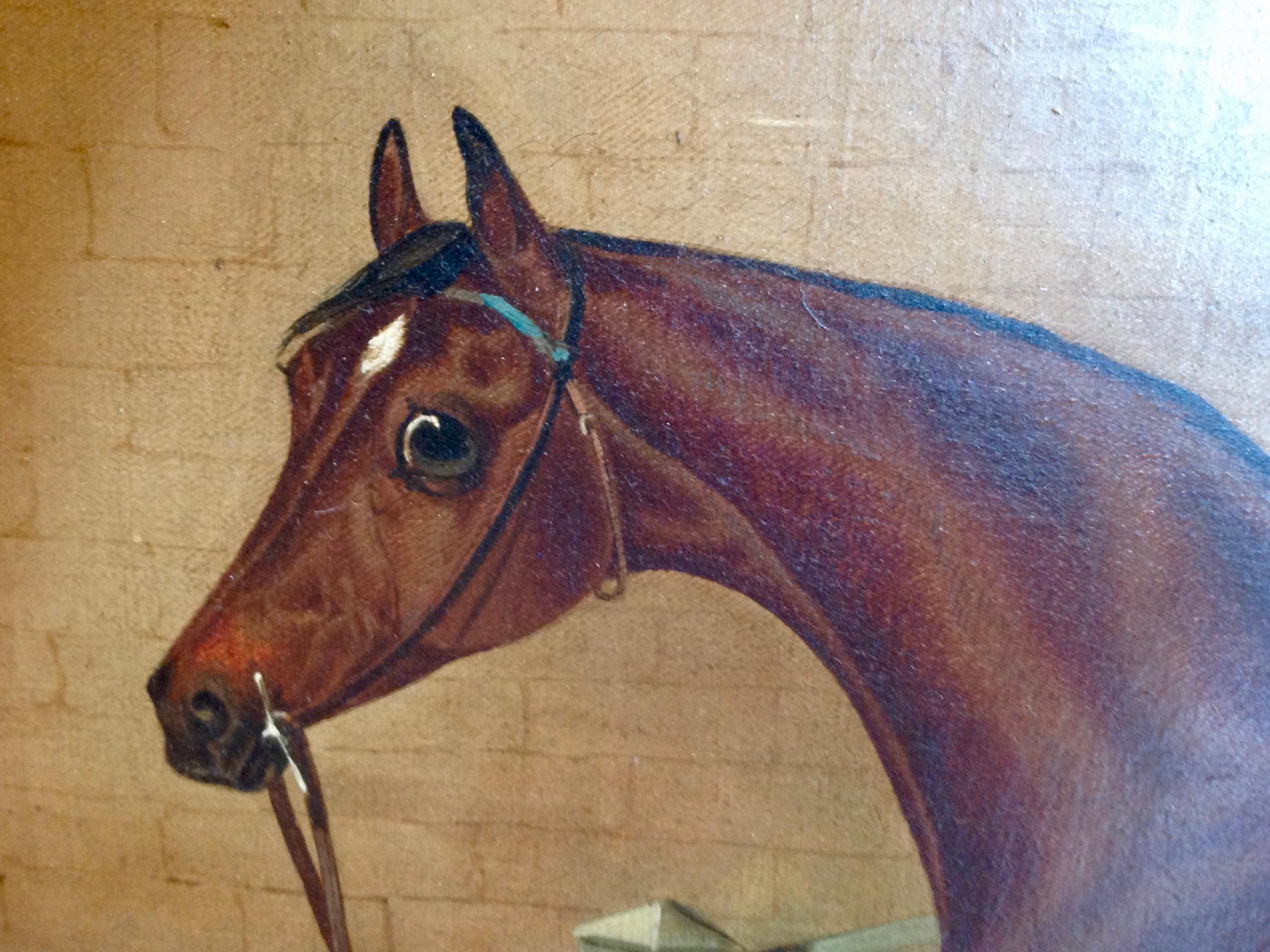 Canvas Early 19th Century English Study of a Horse