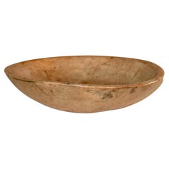 Englische Sycamore-Schale aus dem frühen 19.