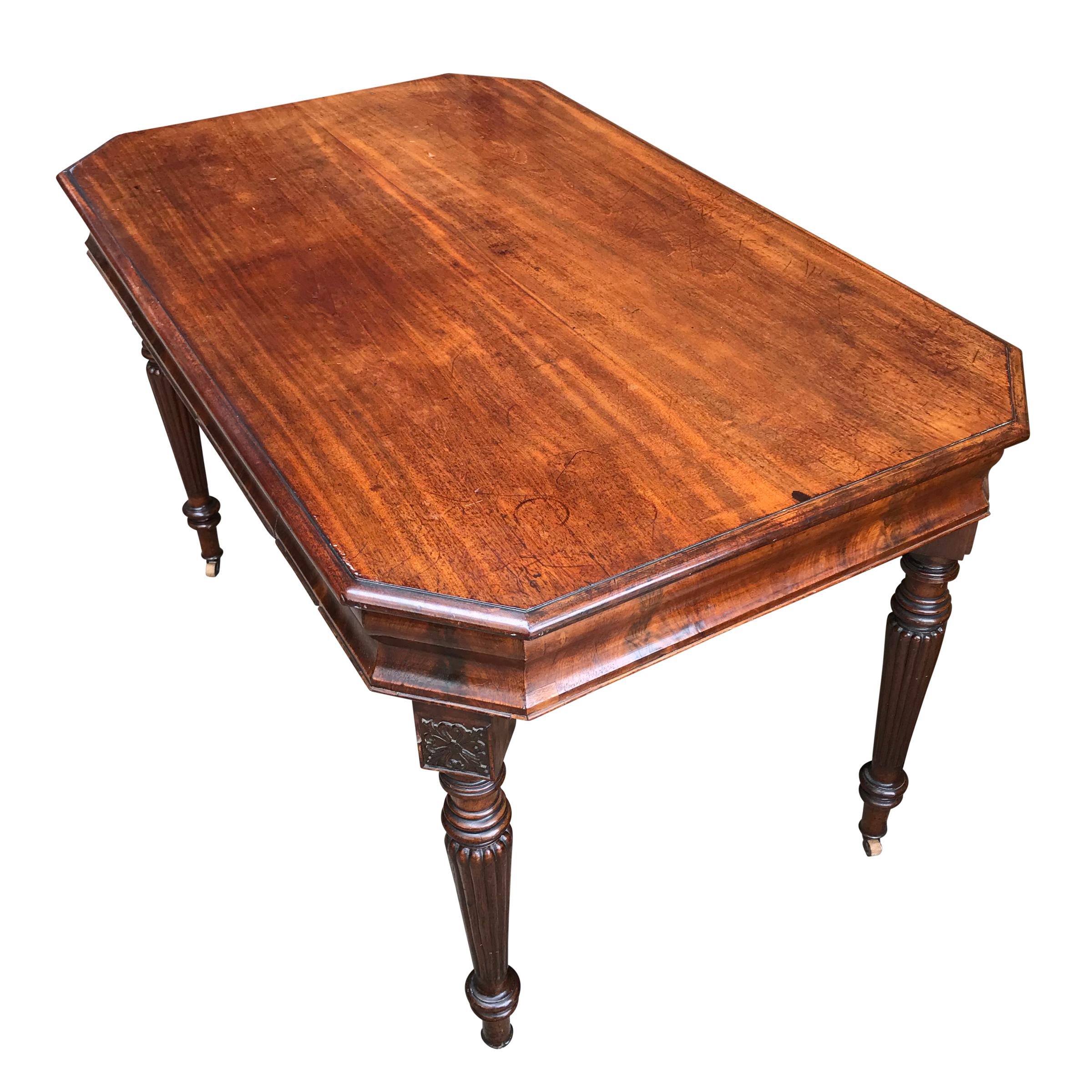 British Early 19th Century English Victorian Writing Table