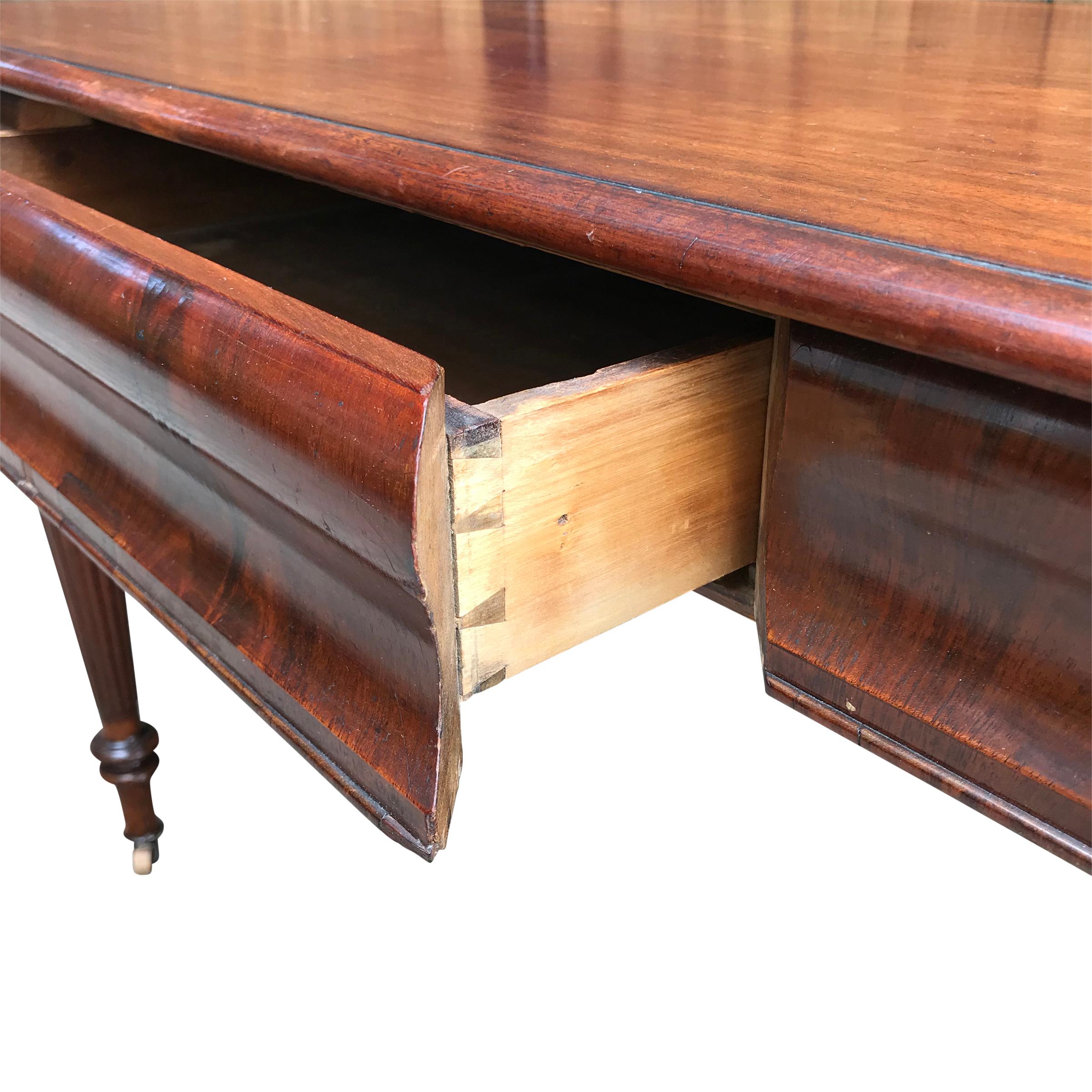 Mahogany Early 19th Century English Victorian Writing Table