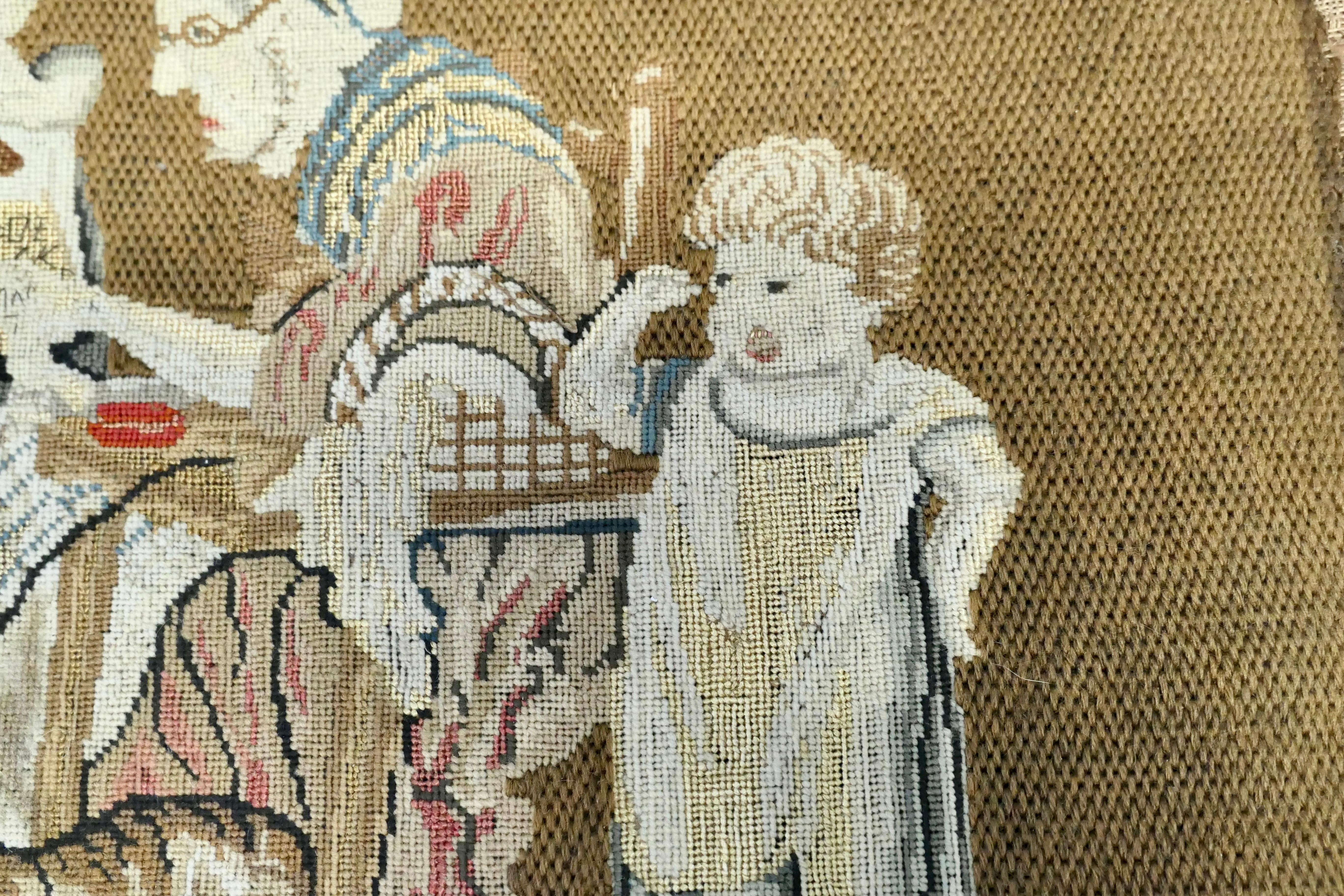 Englischer Wollteppich des frühen 19. Jahrhunderts, 