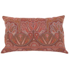 Early 19th Century European Paisley Wool Pillow