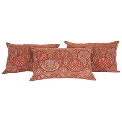 Early 19th Century European Paisley Wool Pillow