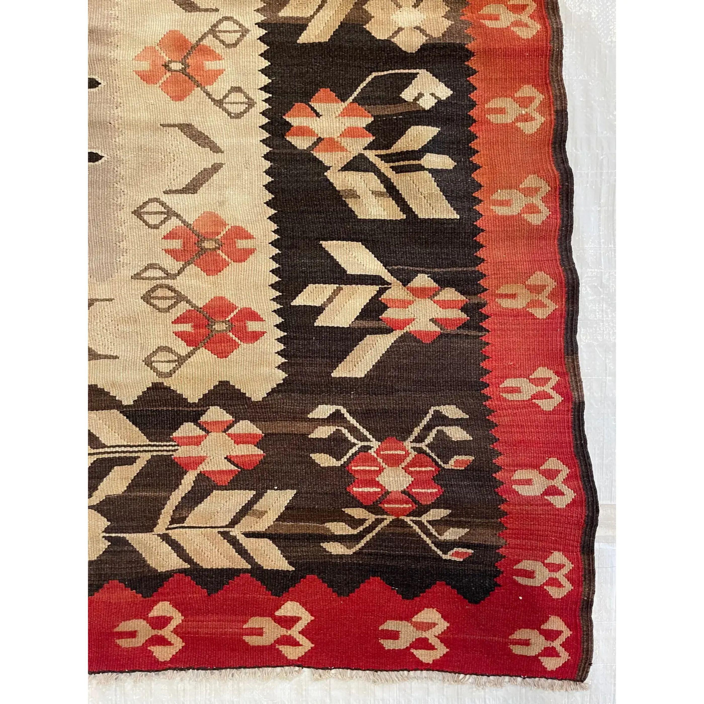 Russian Early 19th Century Flat Weave Bessarabian For Sale