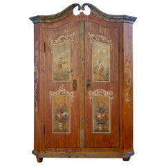 Folk Art Wardrobes and Armoires