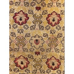 Tapis de Bessarabie du début du 19e siècle à motifs floraux