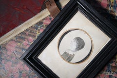 Early 19th Century Folk Art American School Portrait of Julia Lee Aged Seven