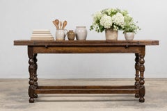 Early 19th Century French Alpine Oak Folding Table