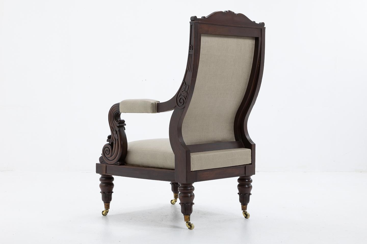 Französischer Sessel aus dem frühen 19 im Zustand „Gut“ im Angebot in Gloucestershire, GB