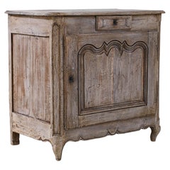 Antique Early 19th Century French Bleached Oak Buffet