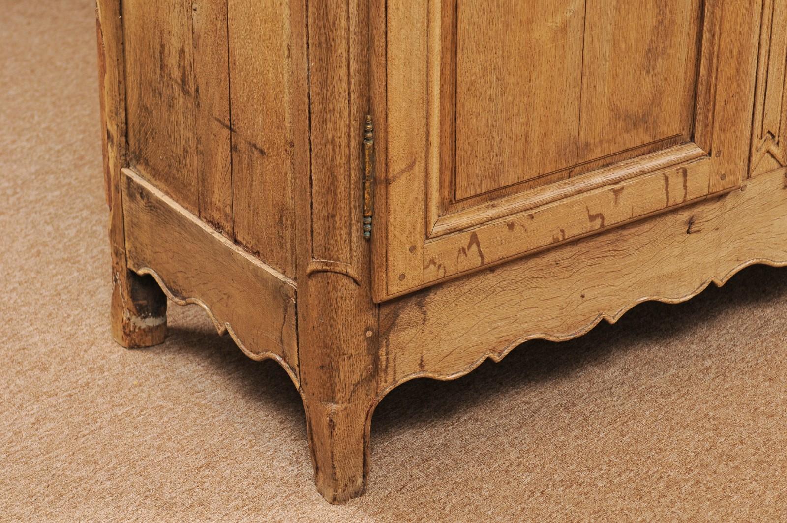 Early 19th Century French Bleached Oak Enfilade 8
