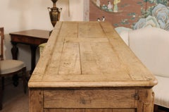 Early 19th Century French Bleached Oak Enfilade