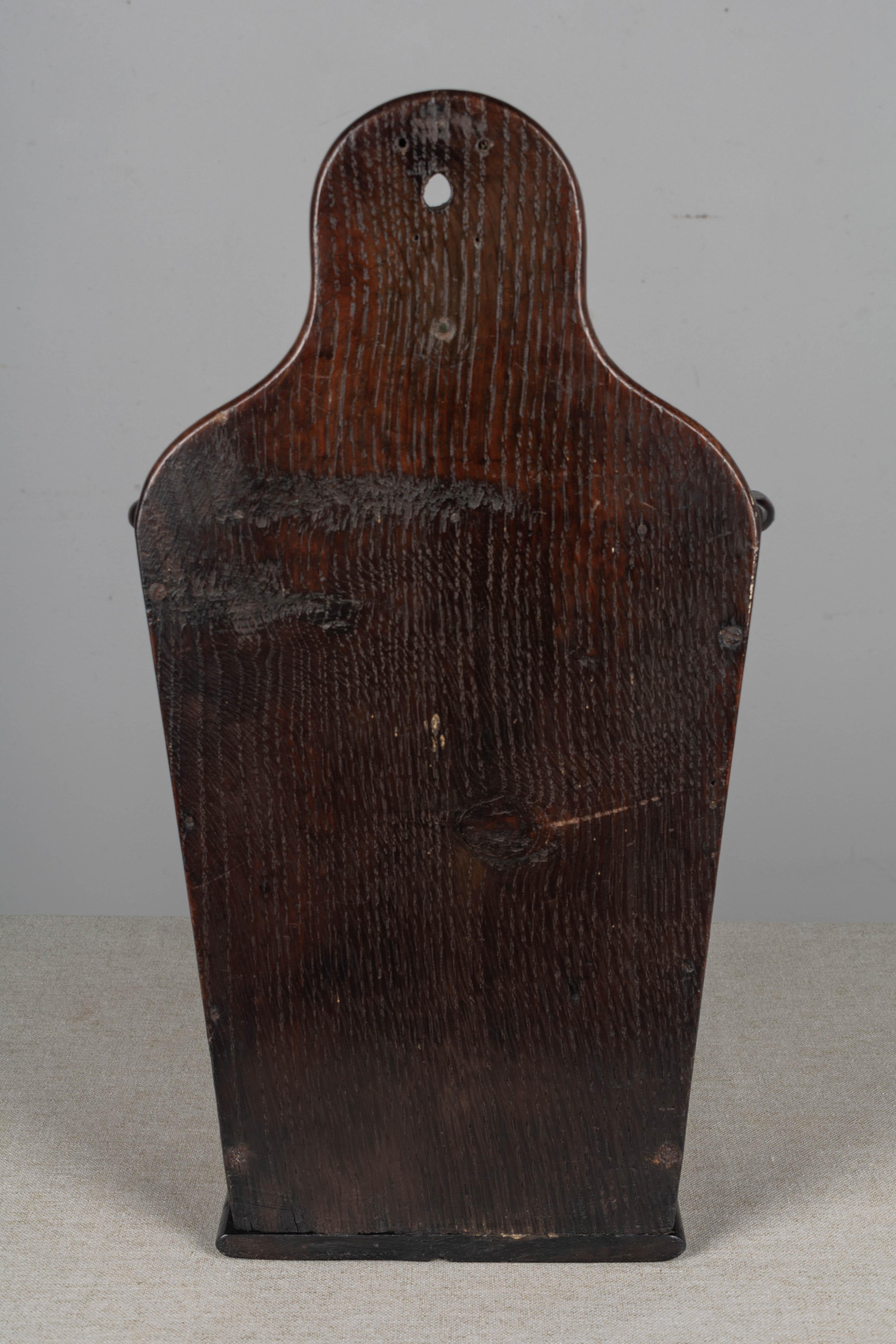 Early 19th Century French Boite À Sel or Salt Box For Sale 2