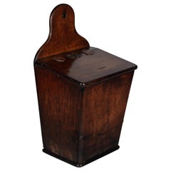 Used Early 19th Century French Boite À Sel or Salt Box