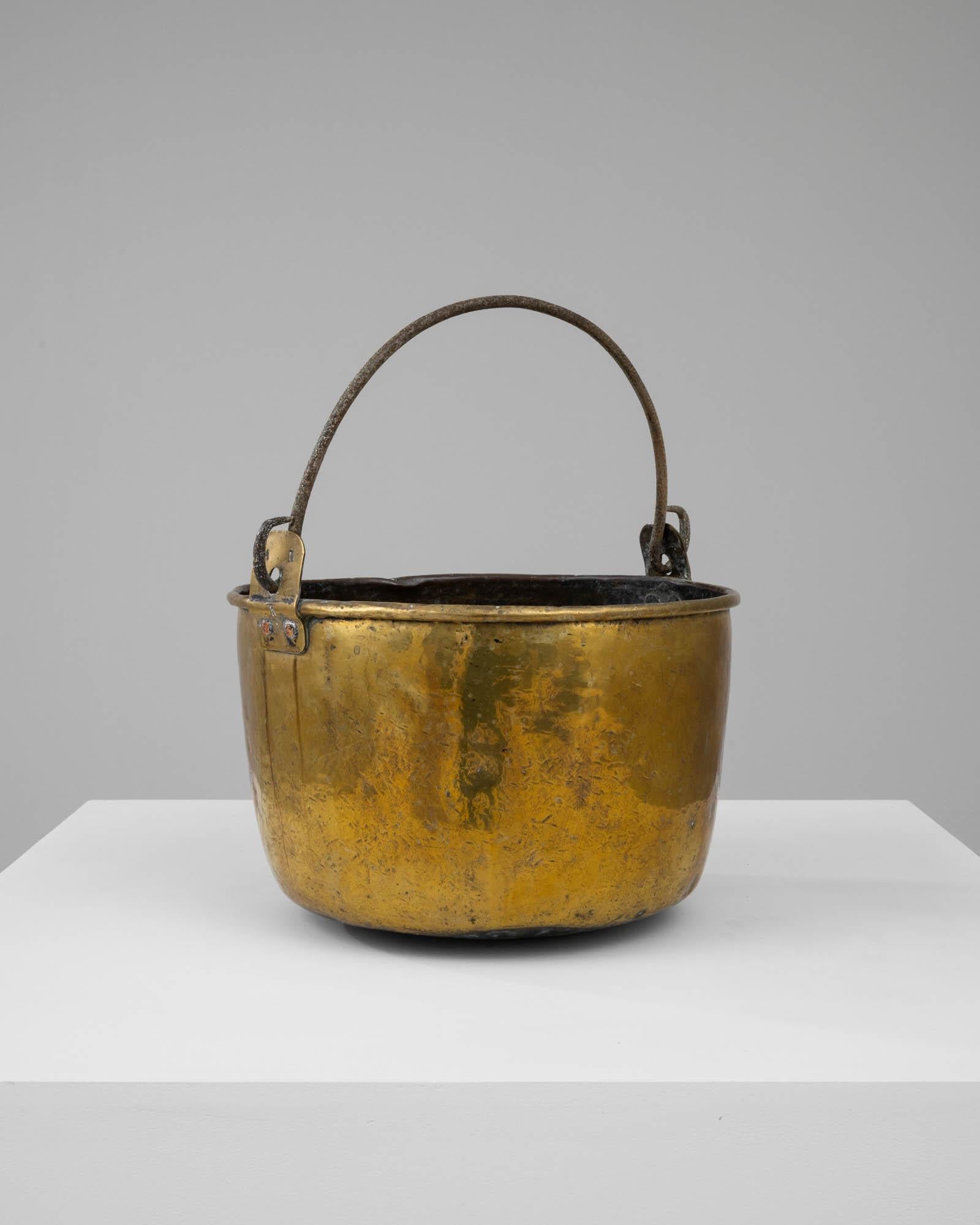 Early 19th Century French Brass Bucket 2