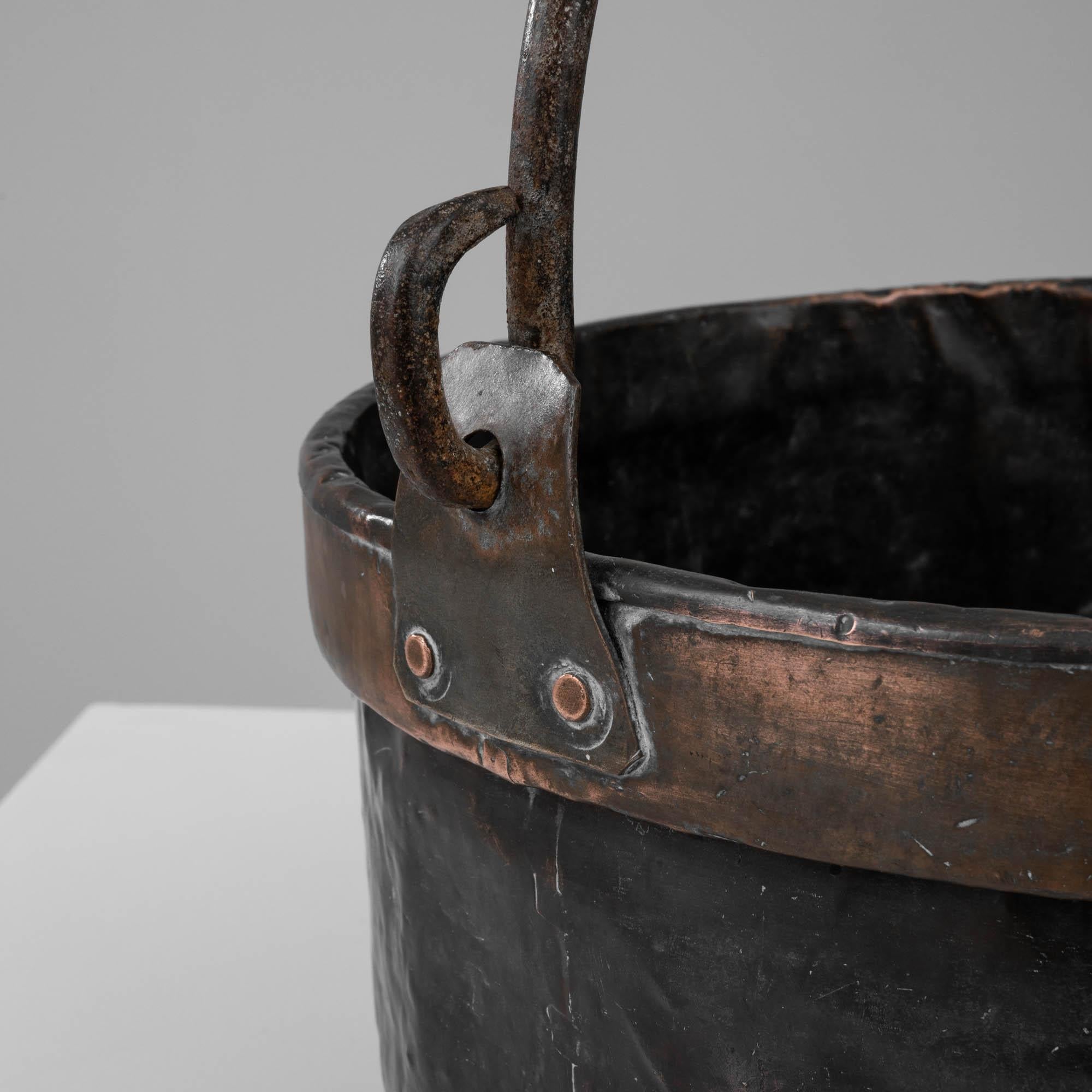 Early 19th Century French Brass Bucket 5