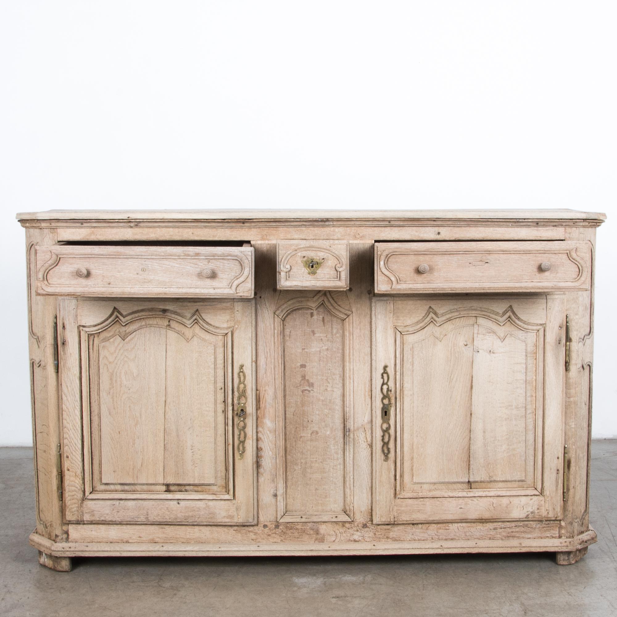French Provincial Early 19th Century French Buffet Cabinet