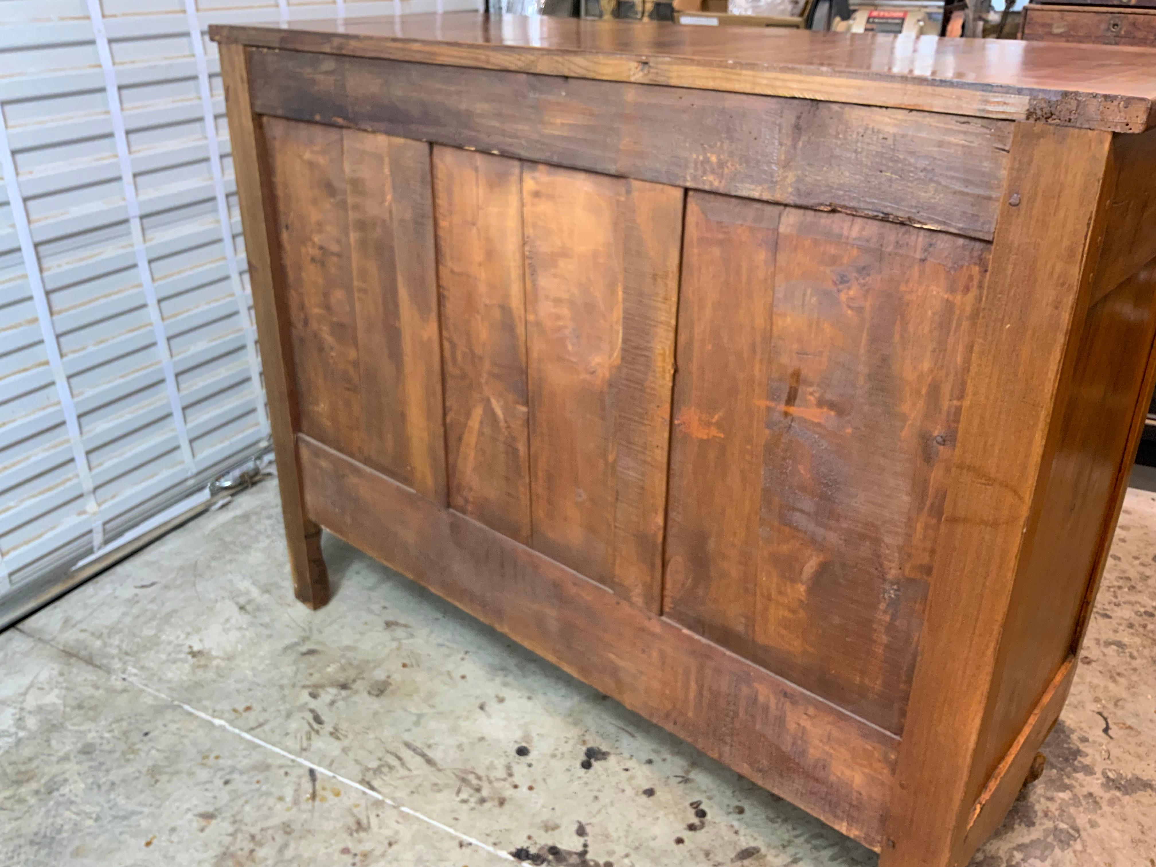 Early 19th Century French Buffet  In Good Condition For Sale In Bradenton, FL