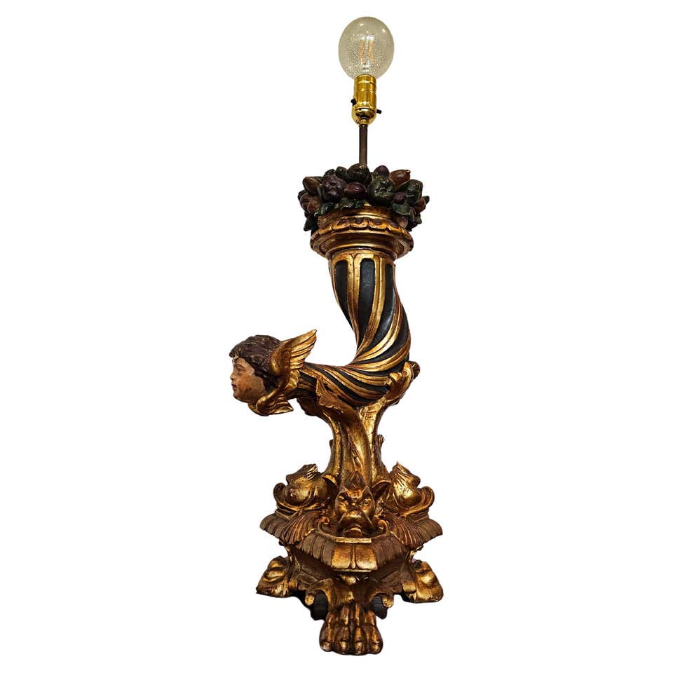Rococo Table Lamps - 61 For Sale at 1stDibs | rococo lamp, rococo lamps ...