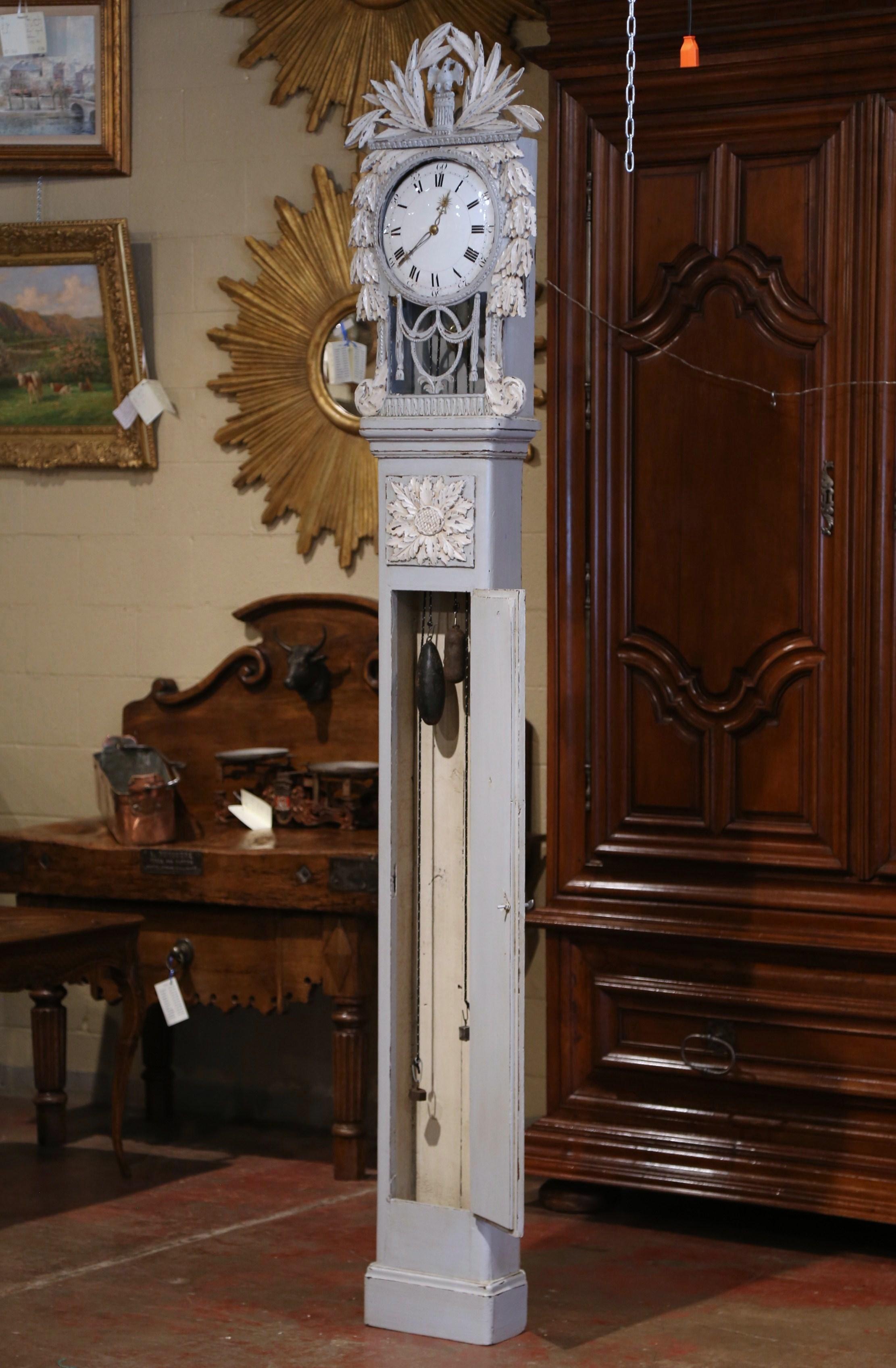 19th century grandfather clock