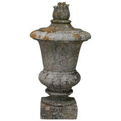 Early 19th Century French Carved Stone Vase