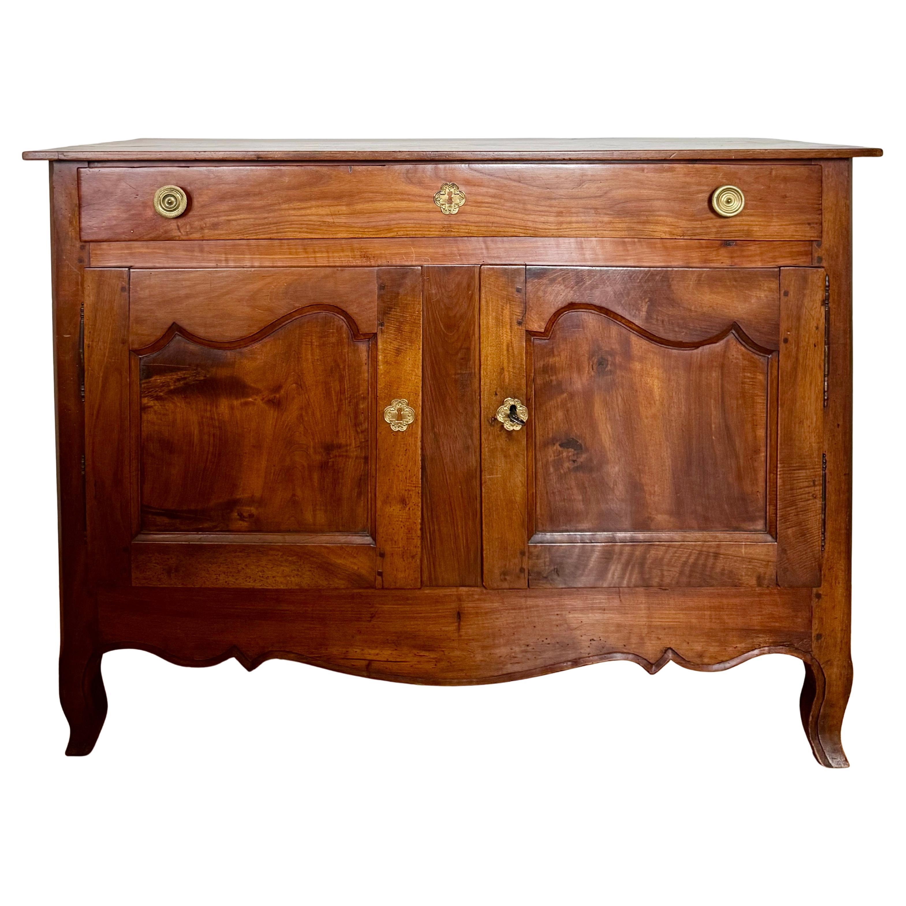Early 19th century French Carved Walnut Buffet