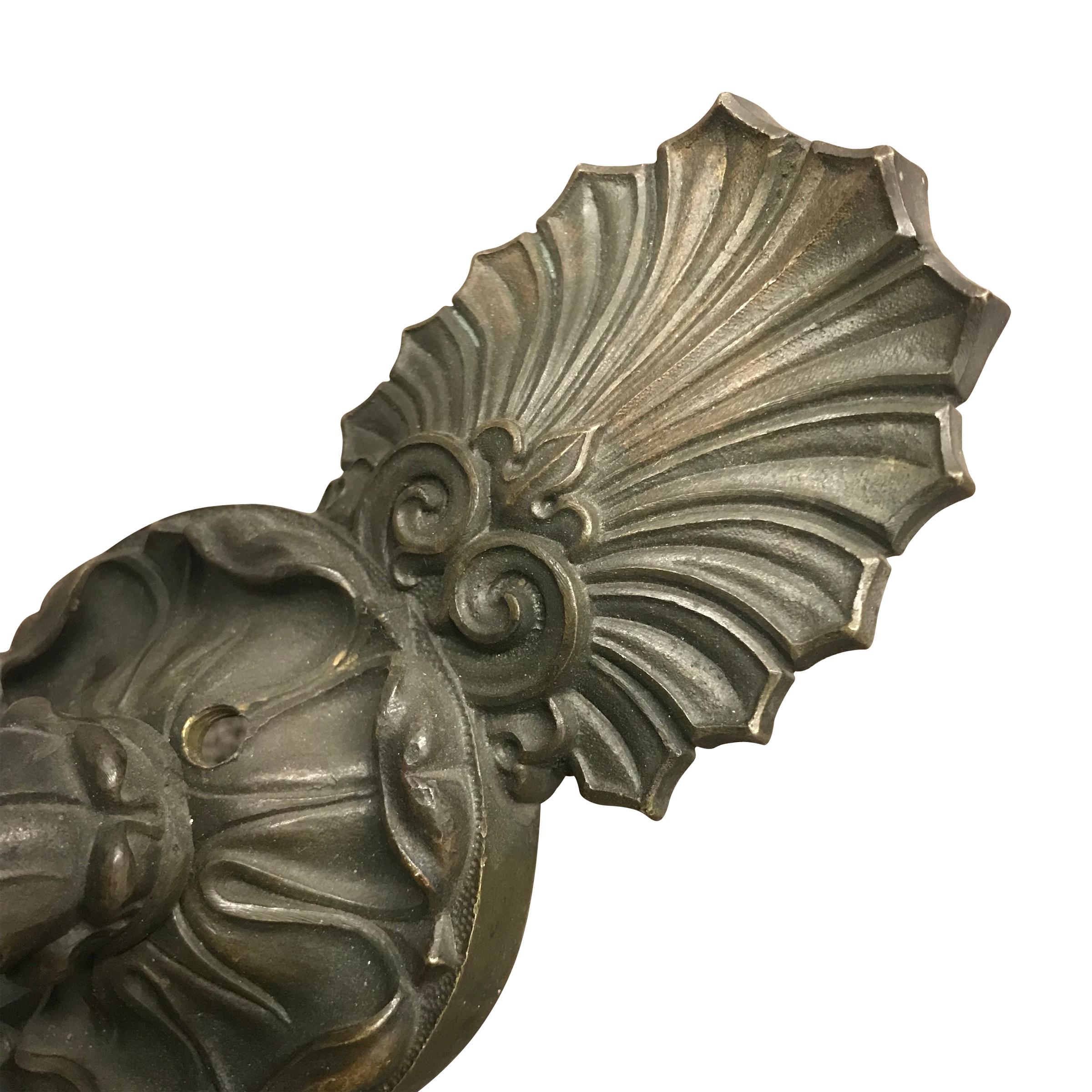 Early 19th Century French Charles X Gilt Bronze Sconce For Sale 6