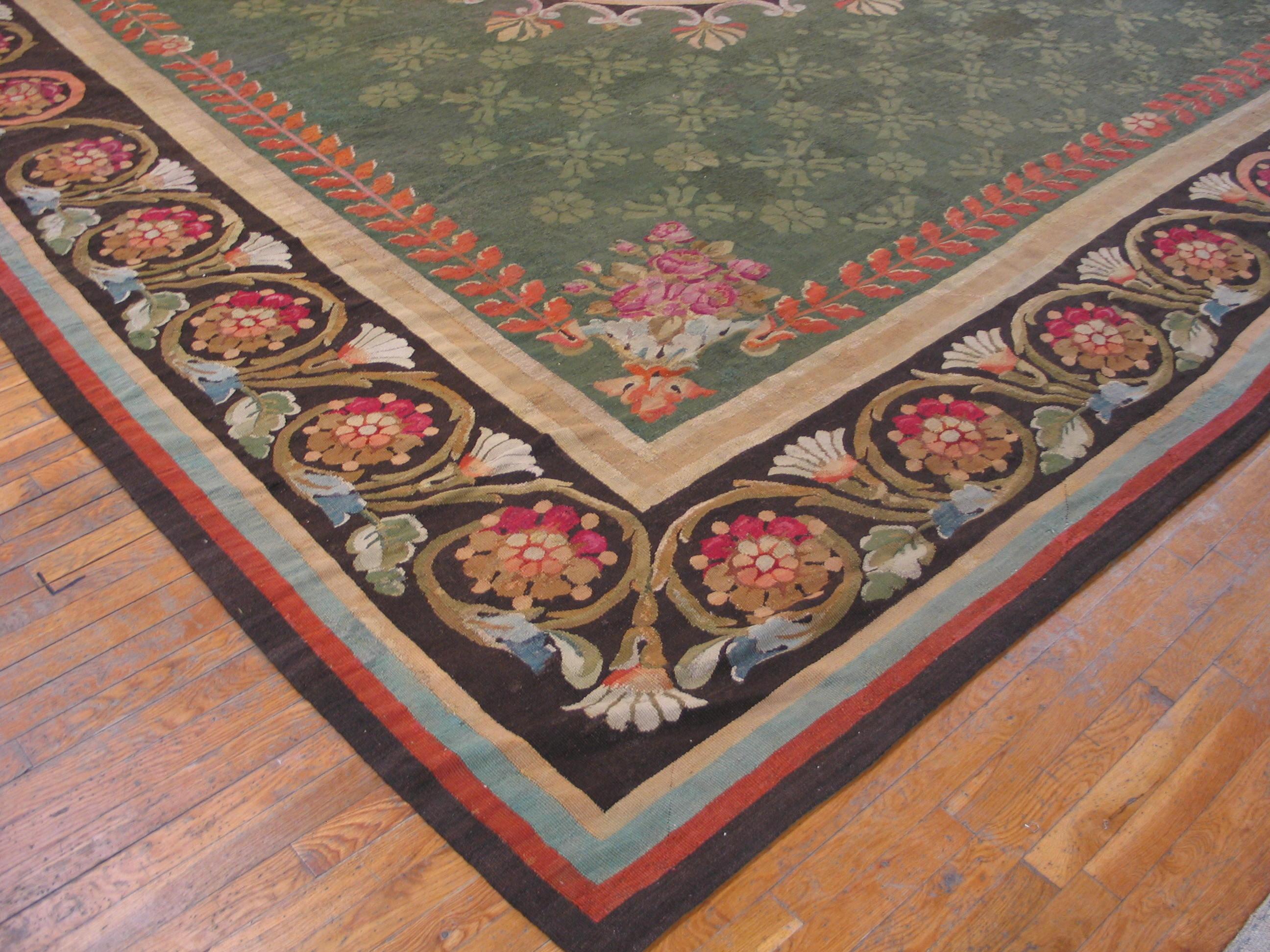 Early 19th Century French Charles X Period Aubusson Carpet (15'8