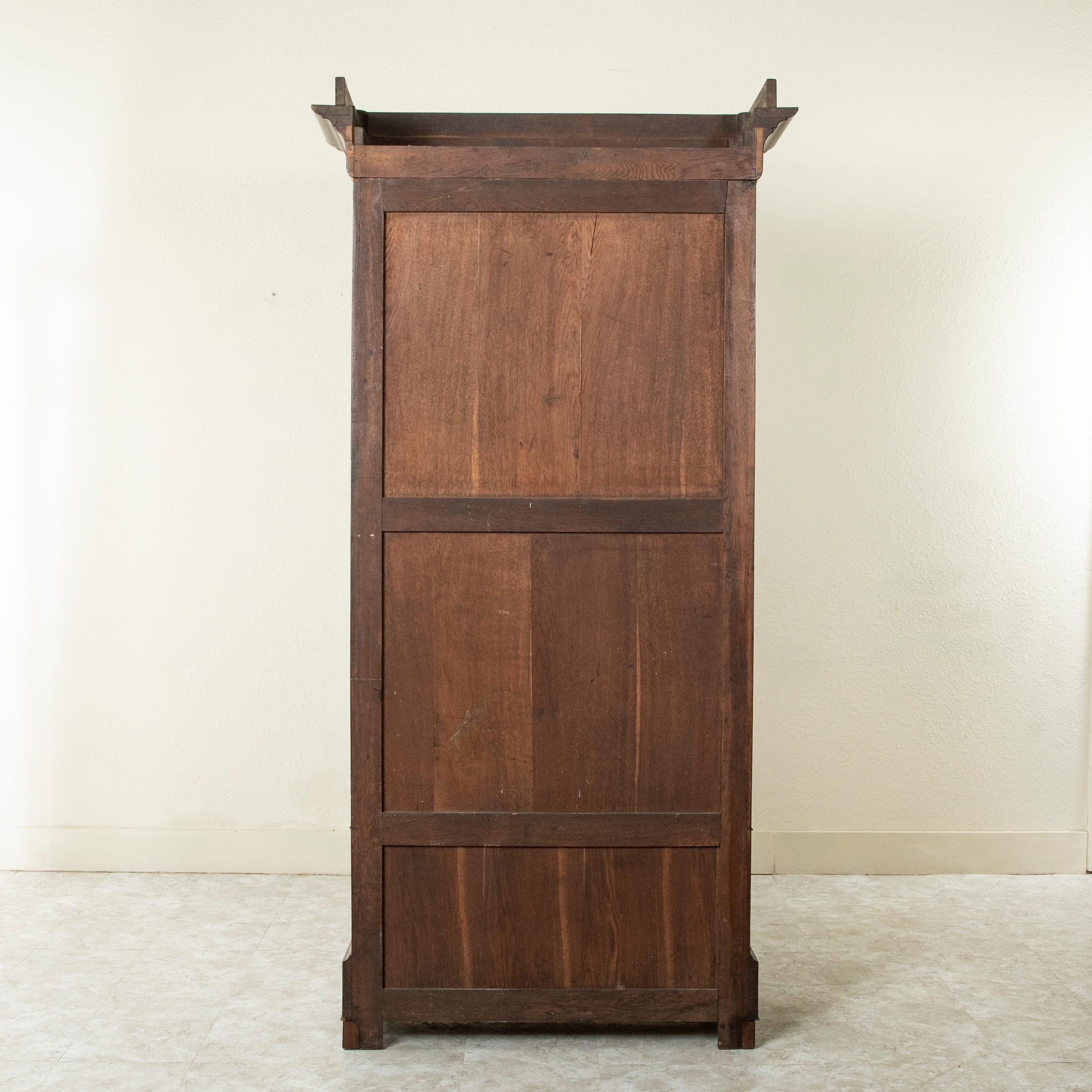 Early 19th Century French Charles X Period Palisander Vitrine, Bookcase In Good Condition For Sale In Fayetteville, AR