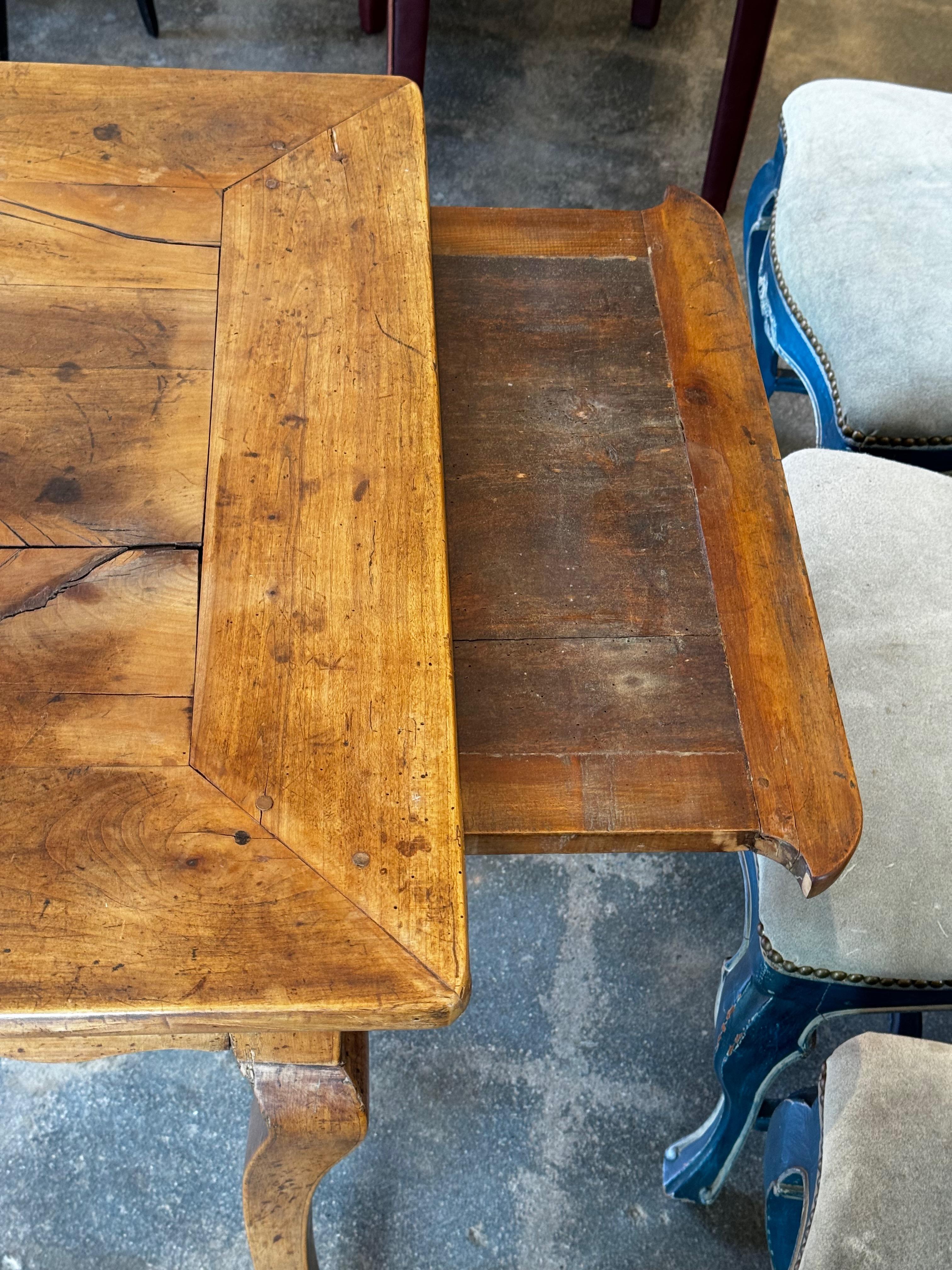 Early 19th Century French Cherry Farm Table 3