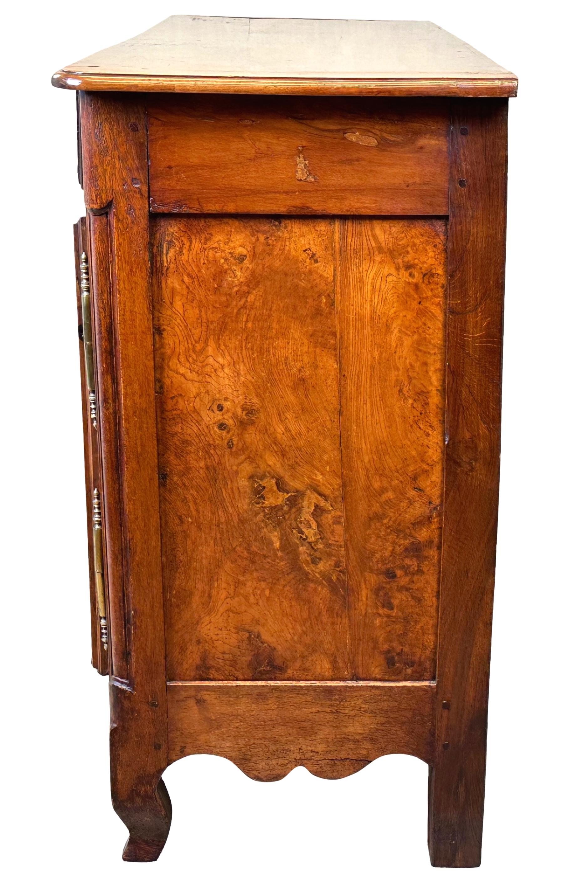 Early 19th Century French Cherry Wood Cupboard Dresser 5