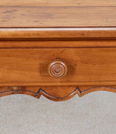 Early 19th Century French Cherrywood Side Table