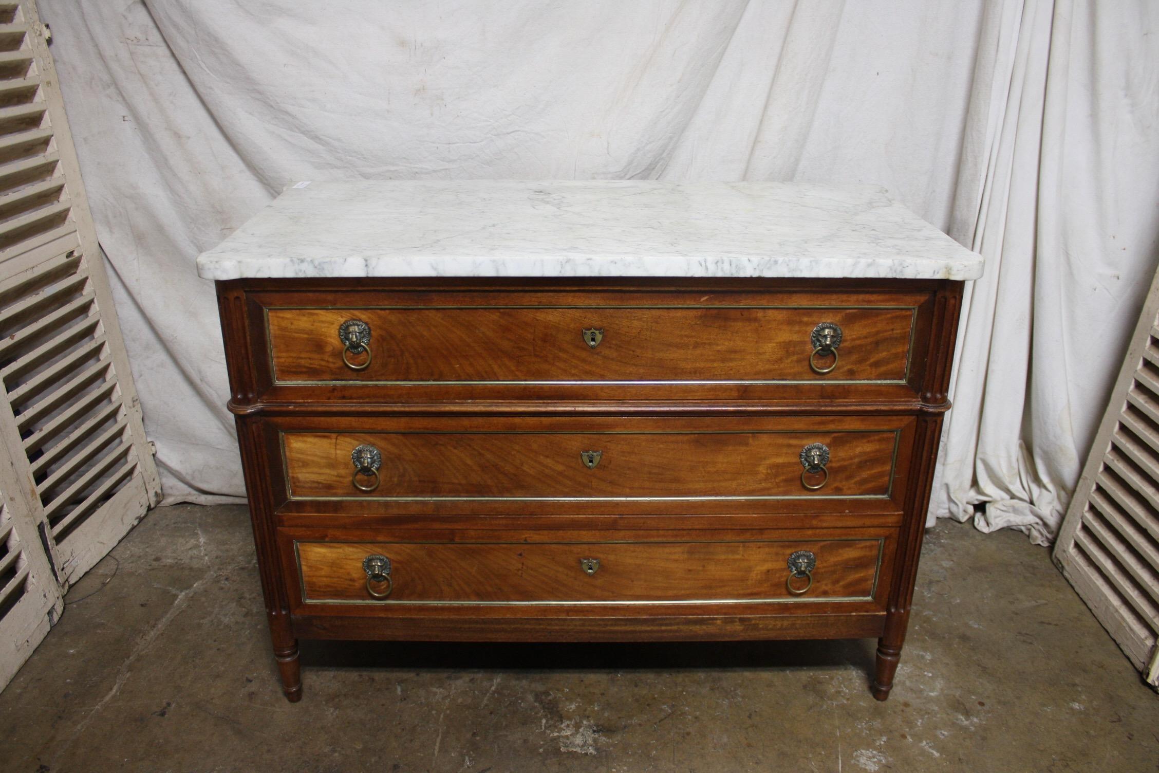 Early 19th century French commode.