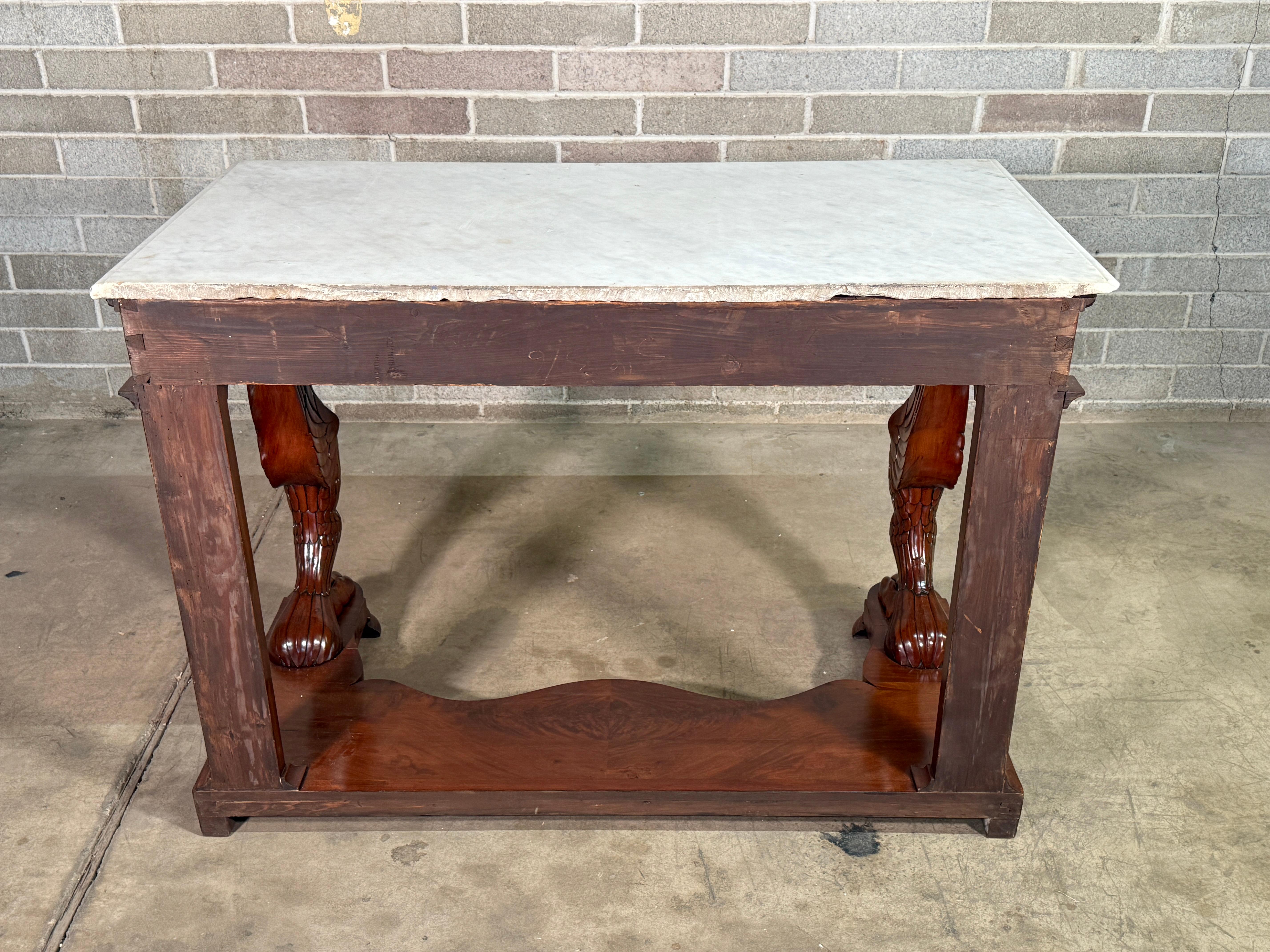 Early 19th Century French Consulate Empire Console For Sale 1